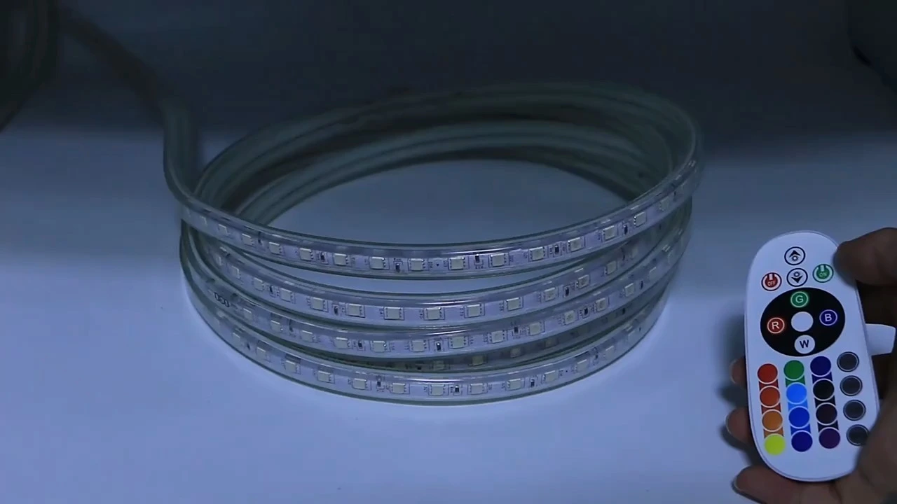 Smile Lighting 110V High Voltage IP65 Outdoor SMD5050 RGB LED Strip 1