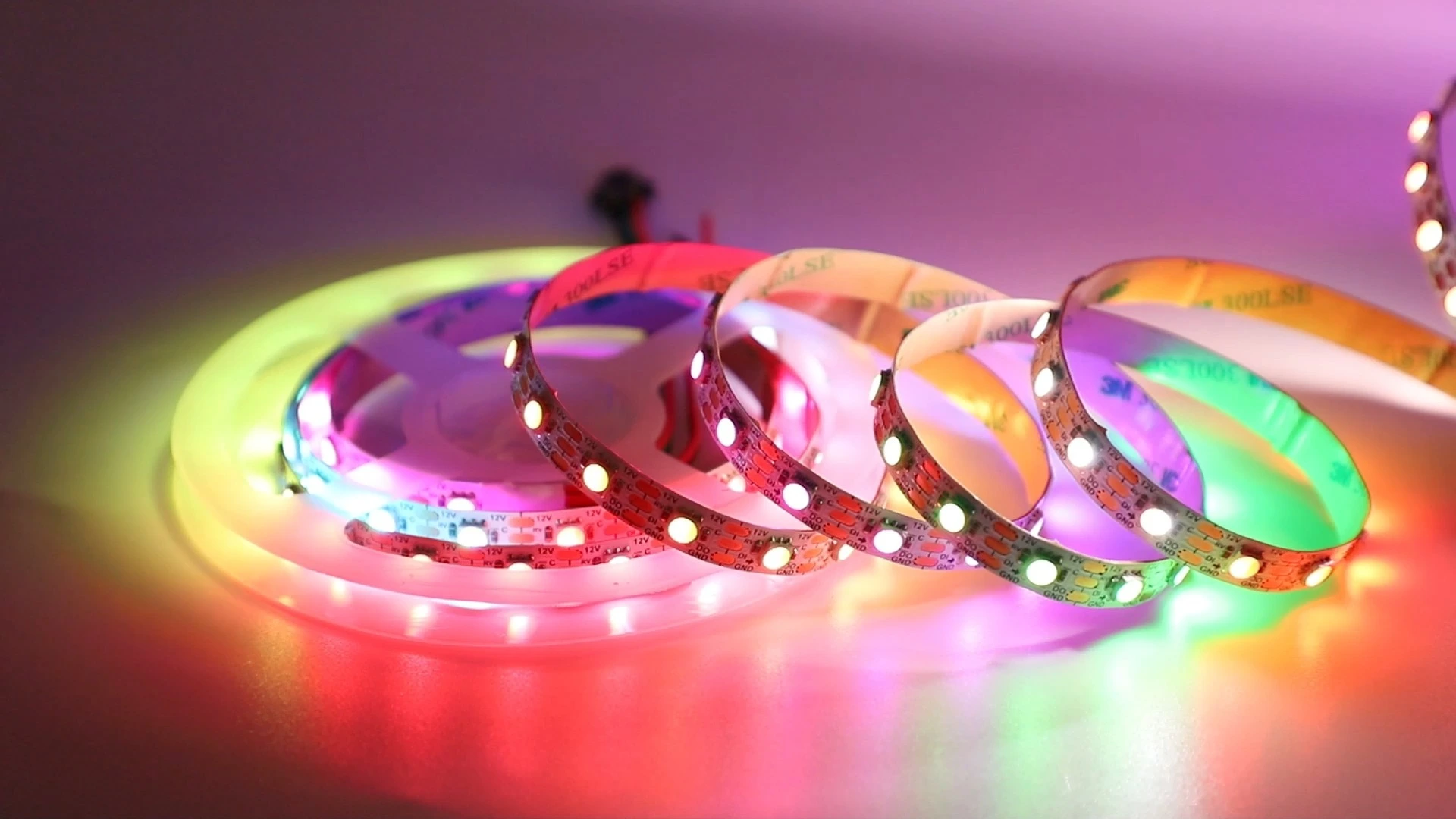 Smile Lighting adressierbar 2812B Eingebaute IC RGBIC+RGBW LED-Streifenlicht 1