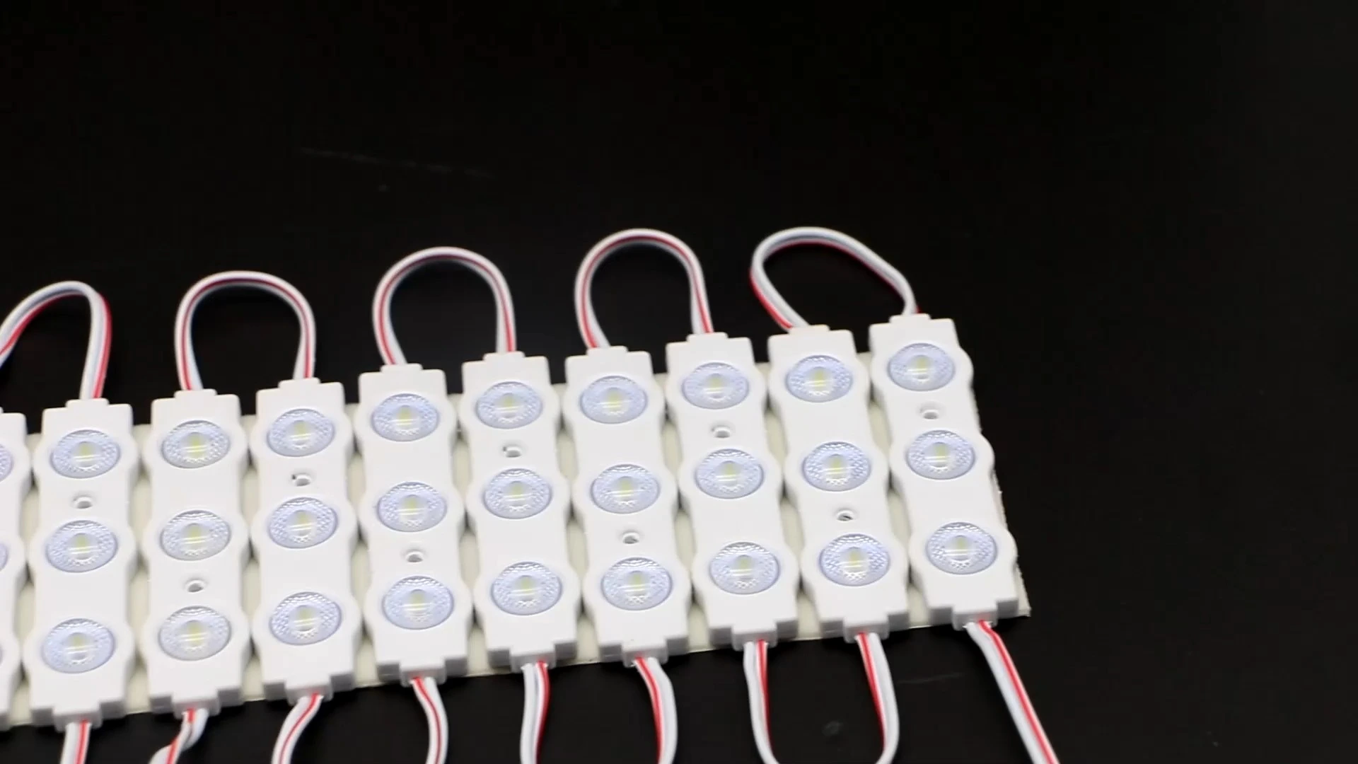 Iluminación de sonrisa 87x20 mm 3led SMD 2835 IP65 Módulo LED de inyección de inyección Luz 1