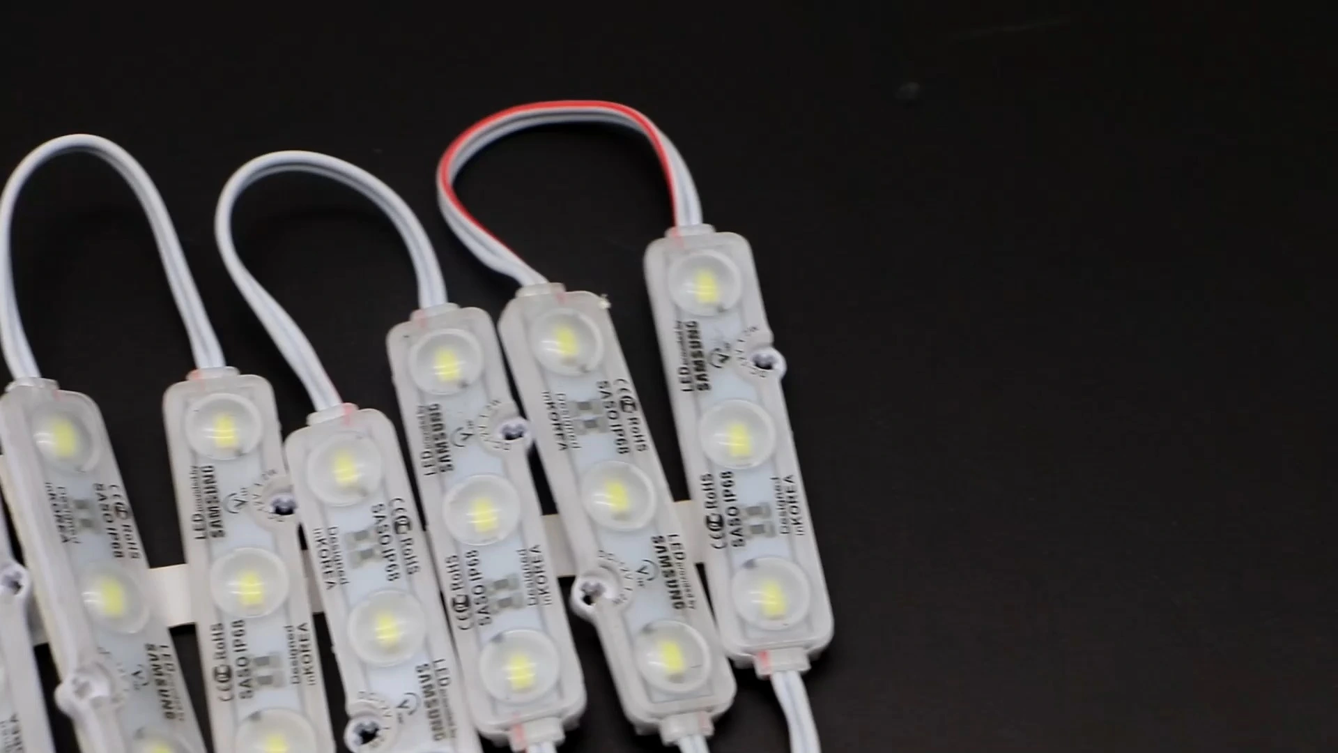 Iluminación de sonrisa 75x15 mm 3led 5730SMD IP65 Módulo LED ultrasónico Luz 1