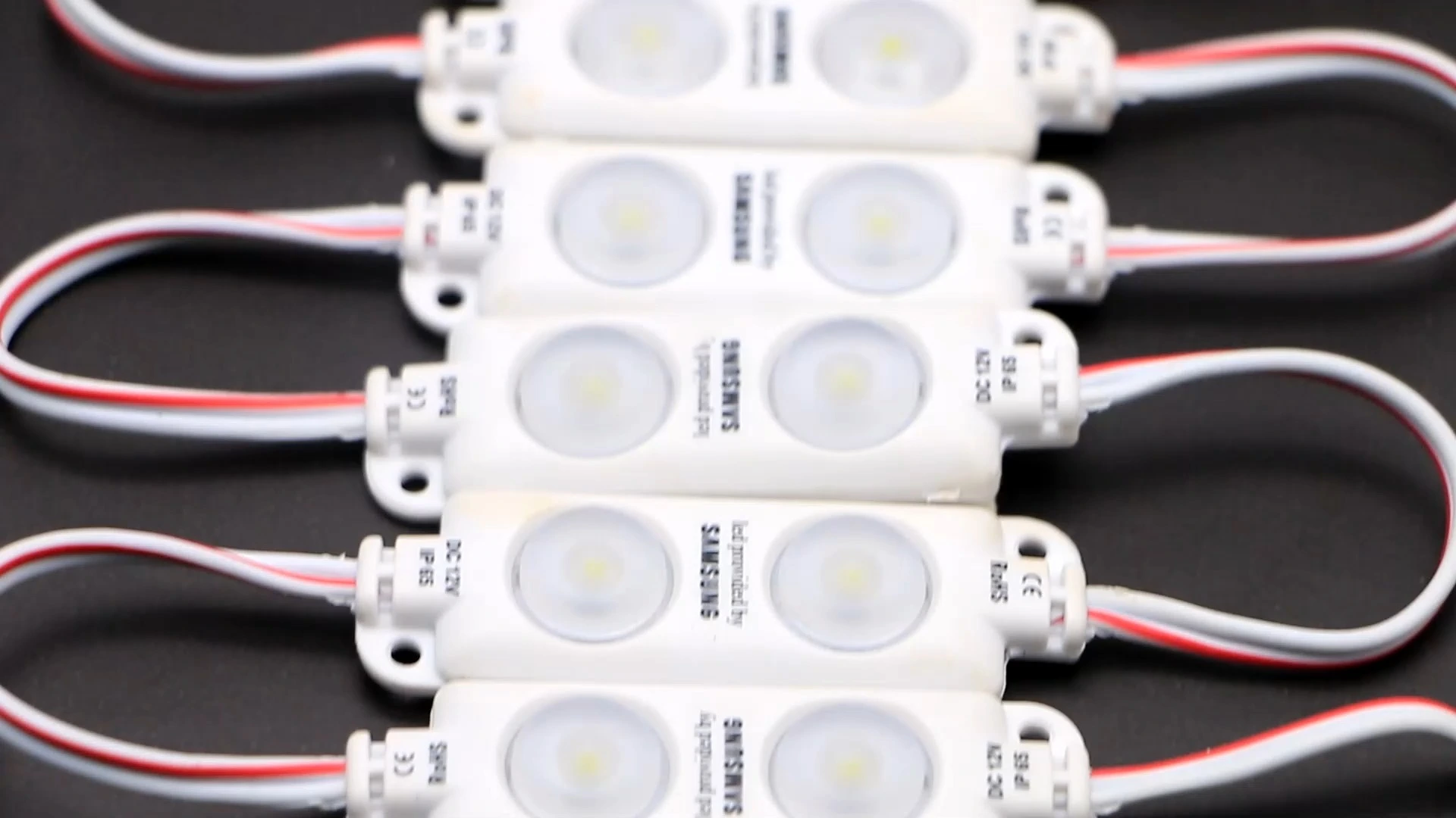 Iluminación de sonrisa 60x18 mm 2led 2835Smd Inyección Módulo LED de inyección Luz 1