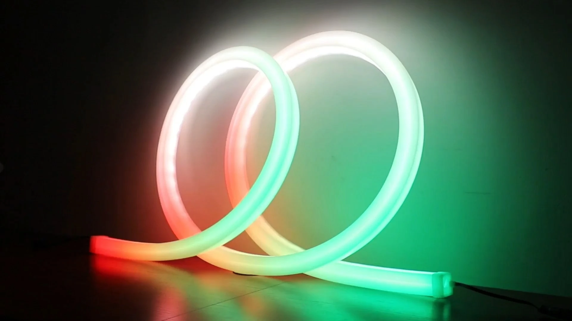 Smile Lighting 30*32mm Wide Panel Four-Sided Light Emitting Neon Light - RGBIC+W(2814), 12V, 19.5W/m 1