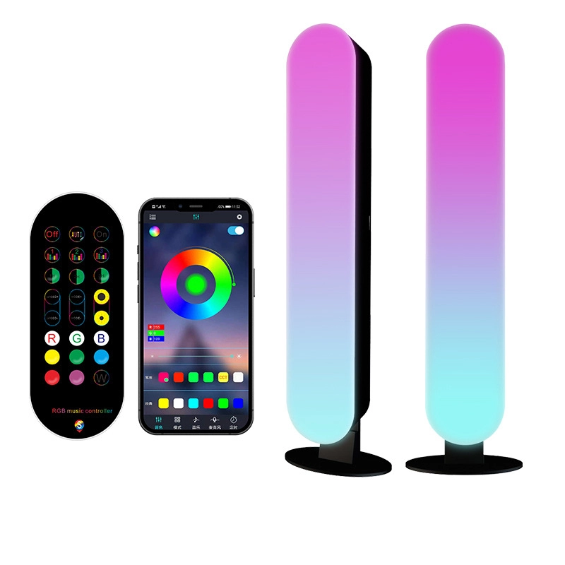 Smile Lighting RGBIC Smart Gaming Desktop Atmosphere Light with Music Sync & Voice Control 1