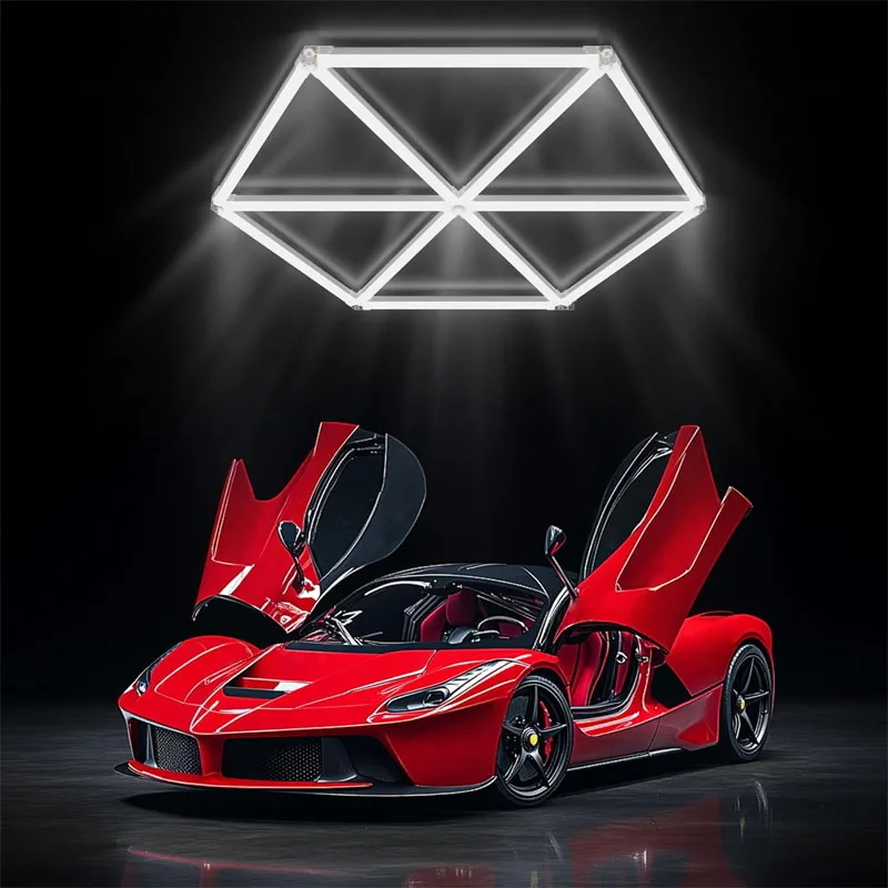 Smile Lighting High CRI 90 LED Honeycomb Light, 4000K Natural White Ceiling Kit 1