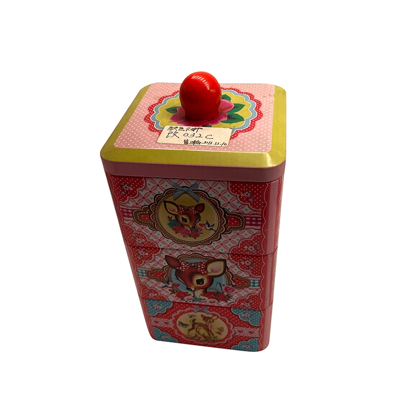 Three-Piece Stackable Tin Can-Triple Stackable Tin Cans 1