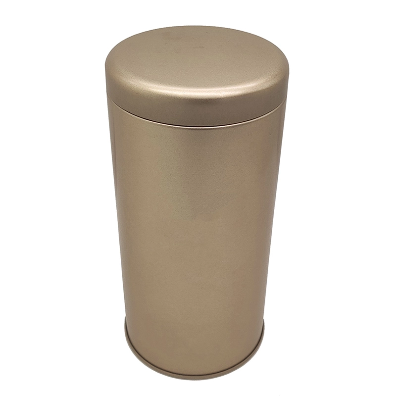Round tin can D75xH140mm 1