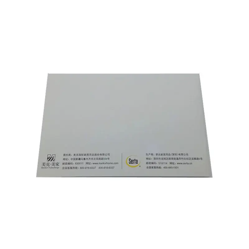 Welm high-quality 4 fold brochure paper instruction manual for business 6