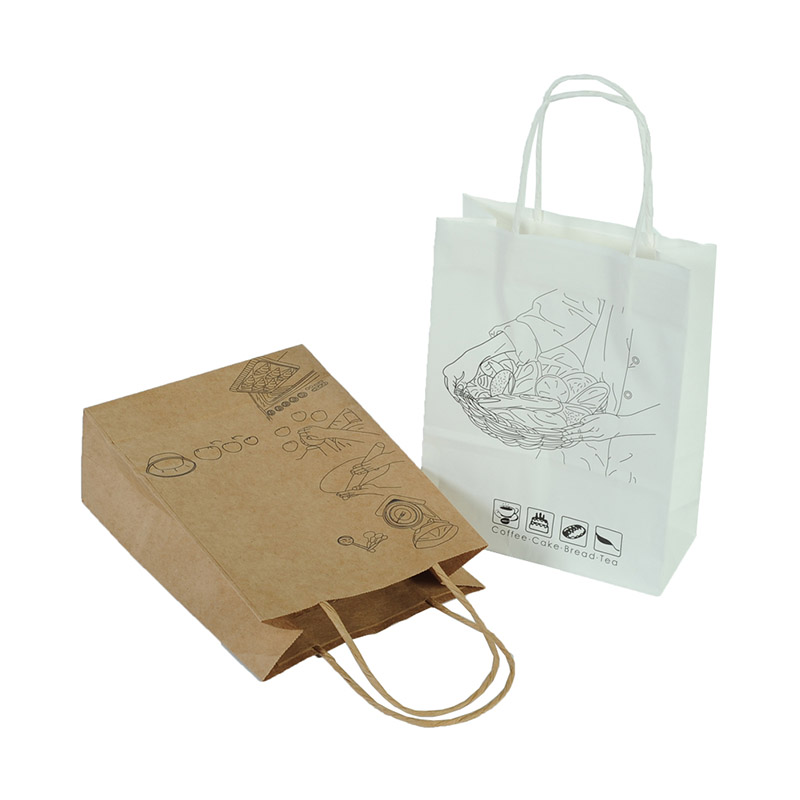Welm dried printed paper lunch bags logo for sale 7