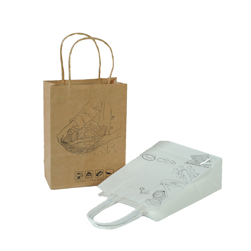 kraft small paper packets brown for gift shopping 4