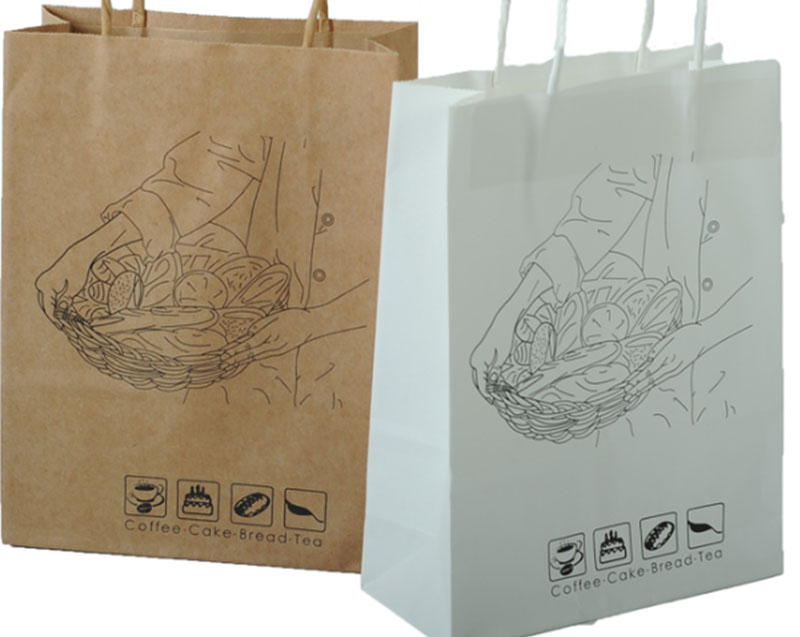 Welm dried printed paper lunch bags logo for sale 9