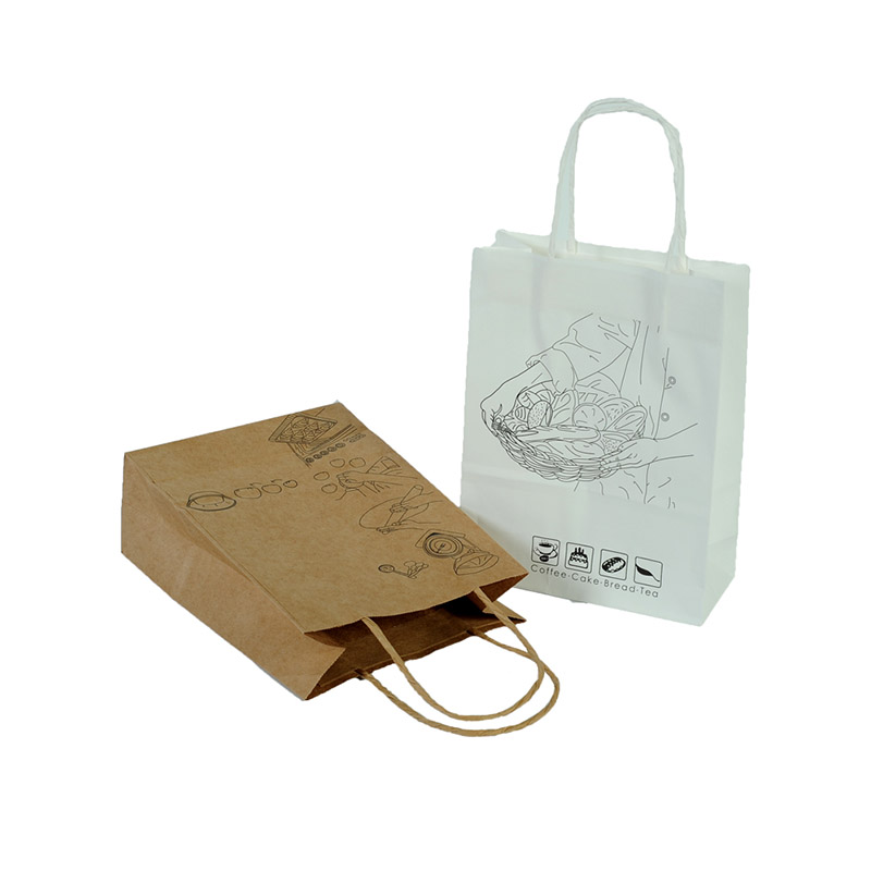 Welm dried printed paper lunch bags logo for sale 6