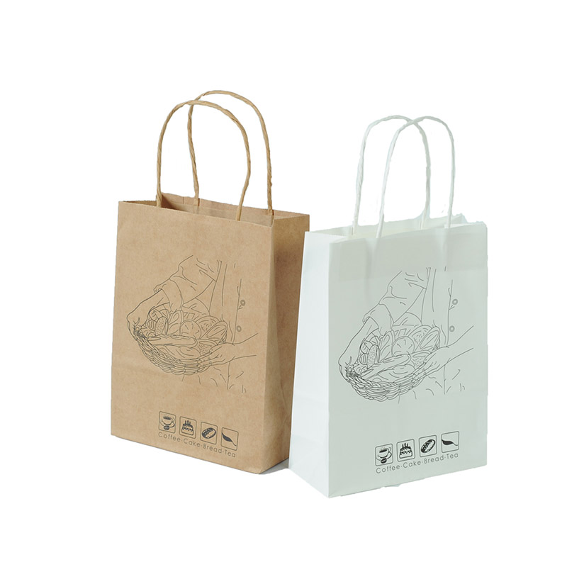kraft small paper packets brown for gift shopping 2