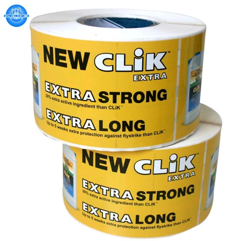 Welm shiny order printed labels glossy laminated label for bottle 9