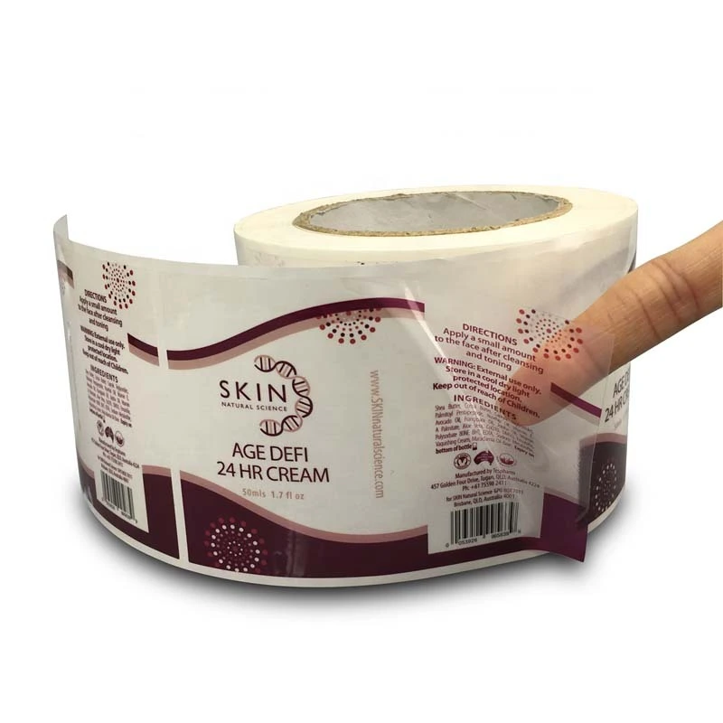 Welm shiny order printed labels glossy laminated label for bottle 10