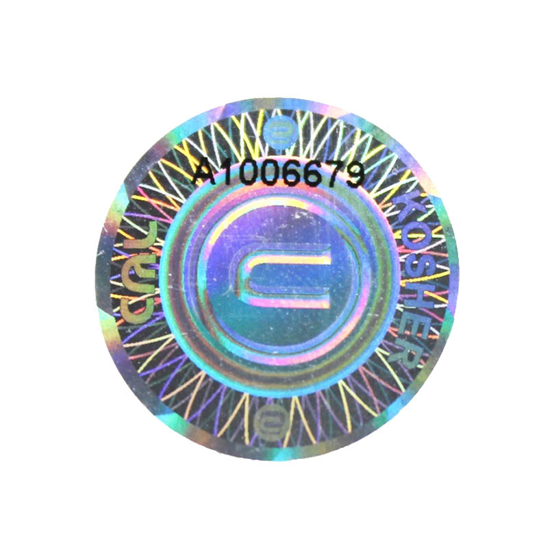 Welm heat sensitive small personalized stickers with red for bottle 6