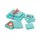 new off white jewelry box magnetic with thank you stickers for children toys 2