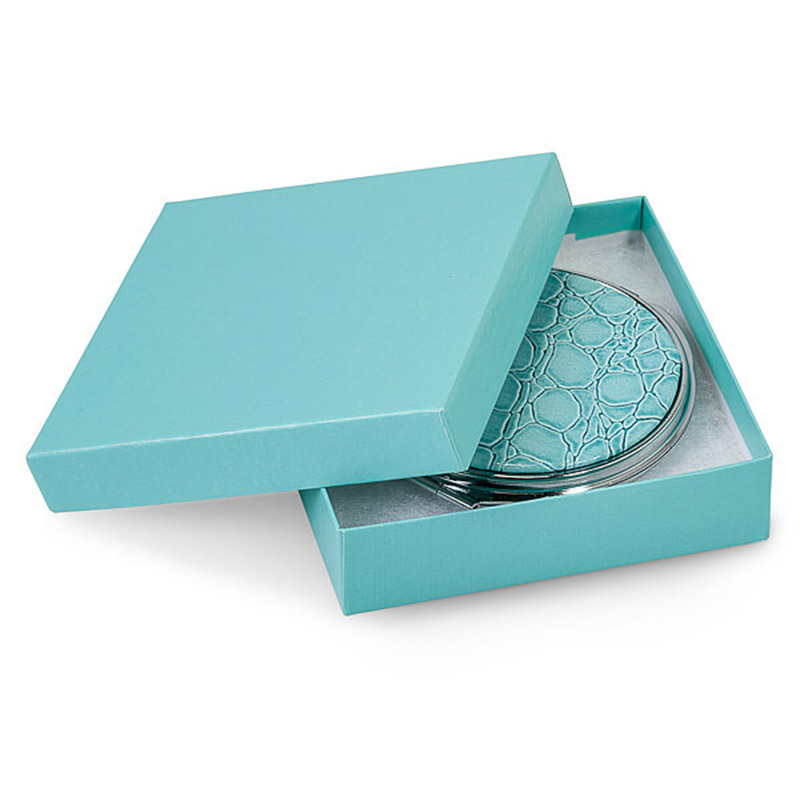new off white jewelry box magnetic with thank you stickers for children toys 8