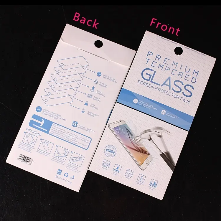 Welm custom cosmetic boxes online for tempered glass packing 2