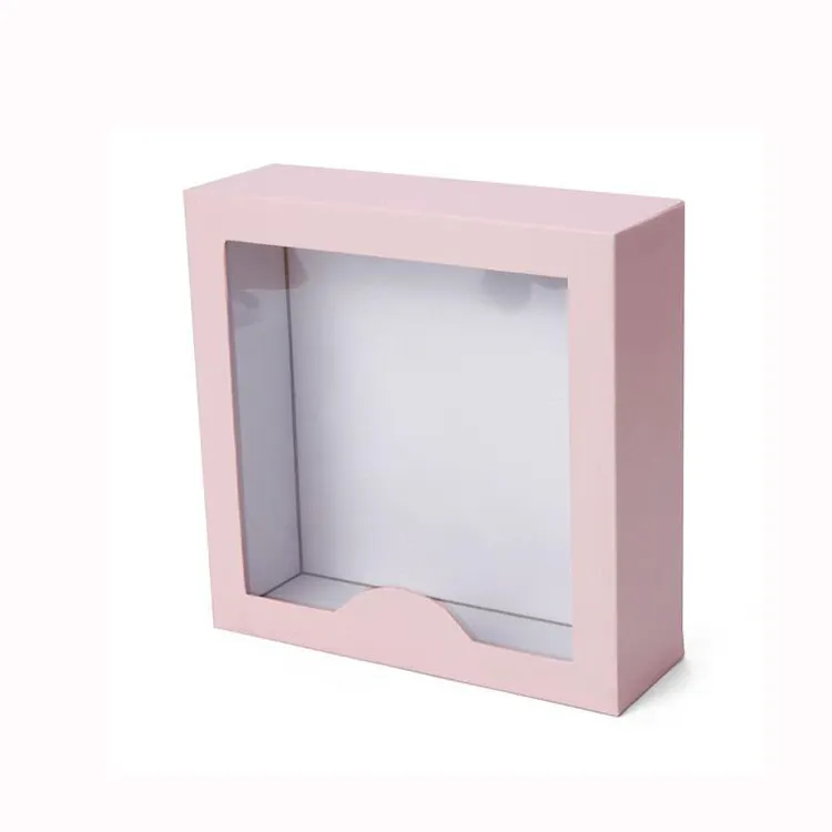 window custom packaging brown for toy 6