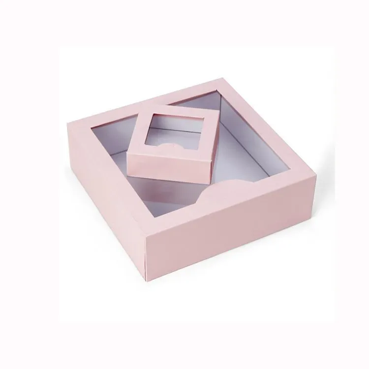 window custom packaging brown for toy 2