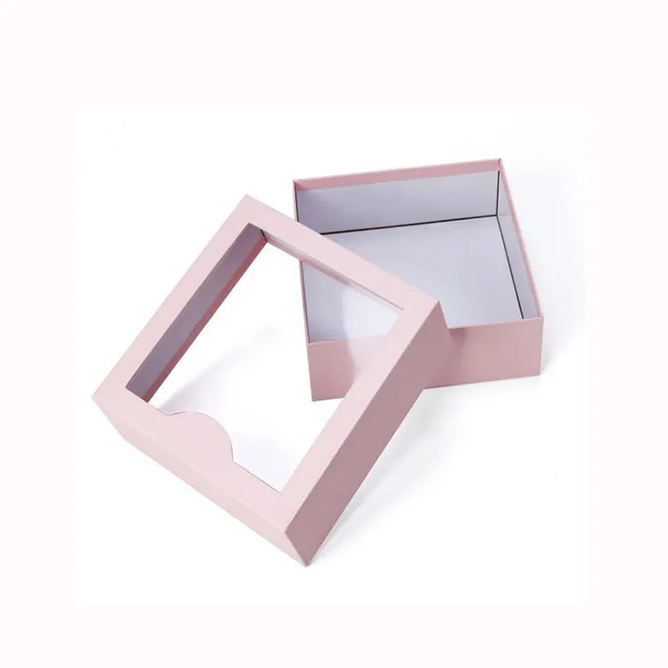 window custom packaging brown for toy 9