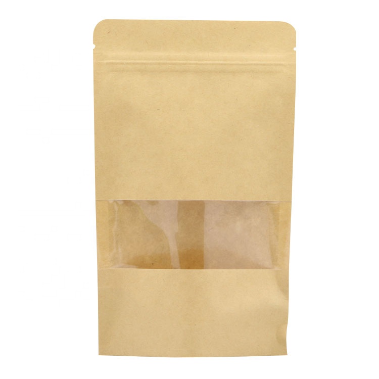 kraft small paper packets brown for gift shopping 5