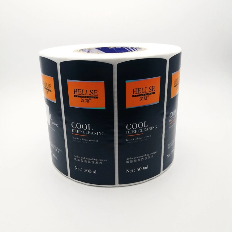 High Quality Custom Vinyl Sticker private label Glossy Laminated Label 1