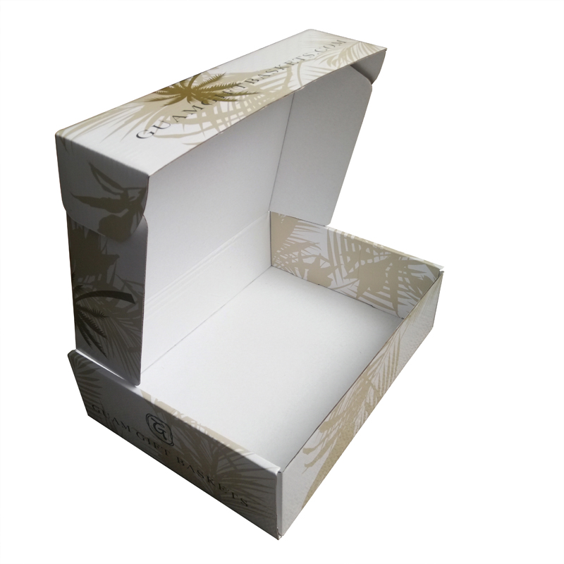 Welm high-quality box carton packaging with hot satmp logo for ear ring 4