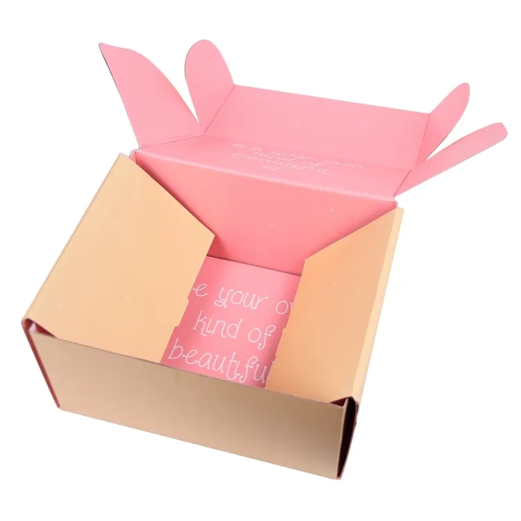 top set up box packaging design with hot satmp logo for ear ring 10