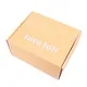 top set up box packaging design with hot satmp logo for ear ring 5