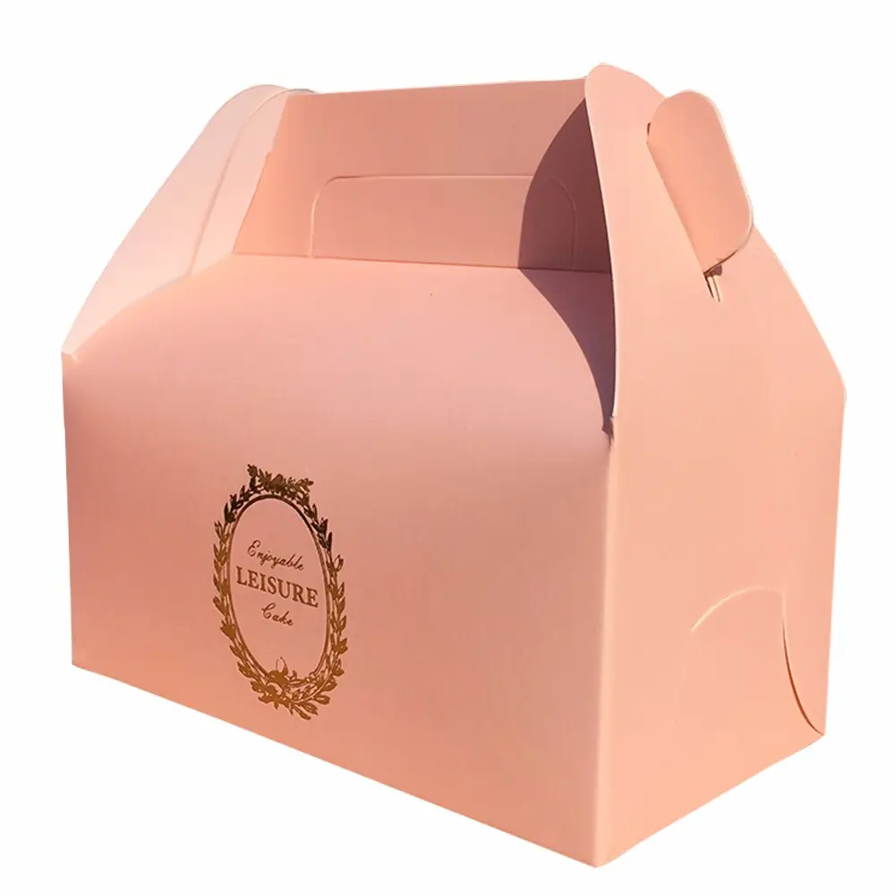 colorful custom dessert donut food paper packaging box 2