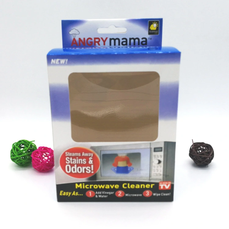 Glossy Custom Design Foldable Paper Window Box Toy Packaging Box 1