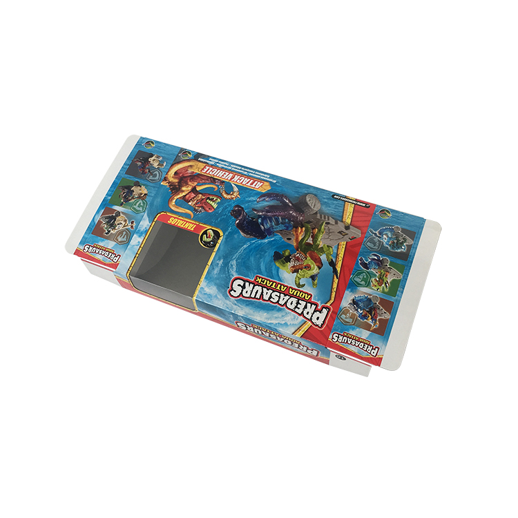 Color Printed Baby Toy Paper Packaging Box with PVC Window 3