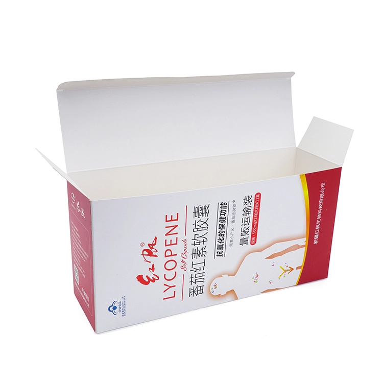 standard capsules drug packing box 10