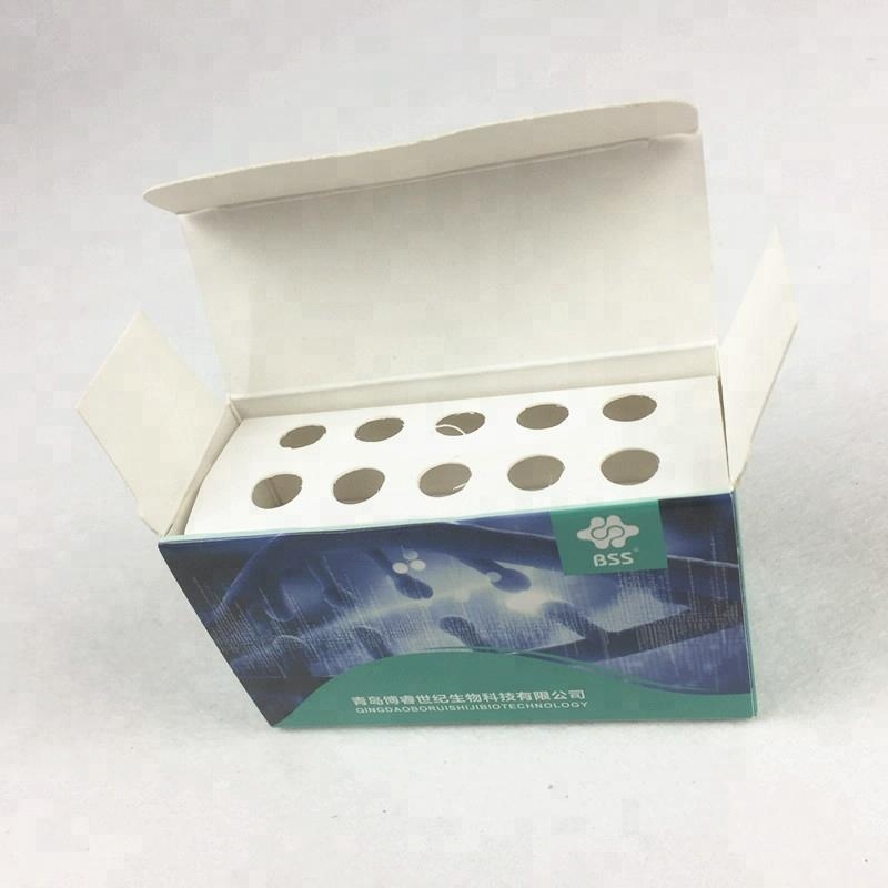 standard paper box packaging bottle online for blood glucose test strips 3