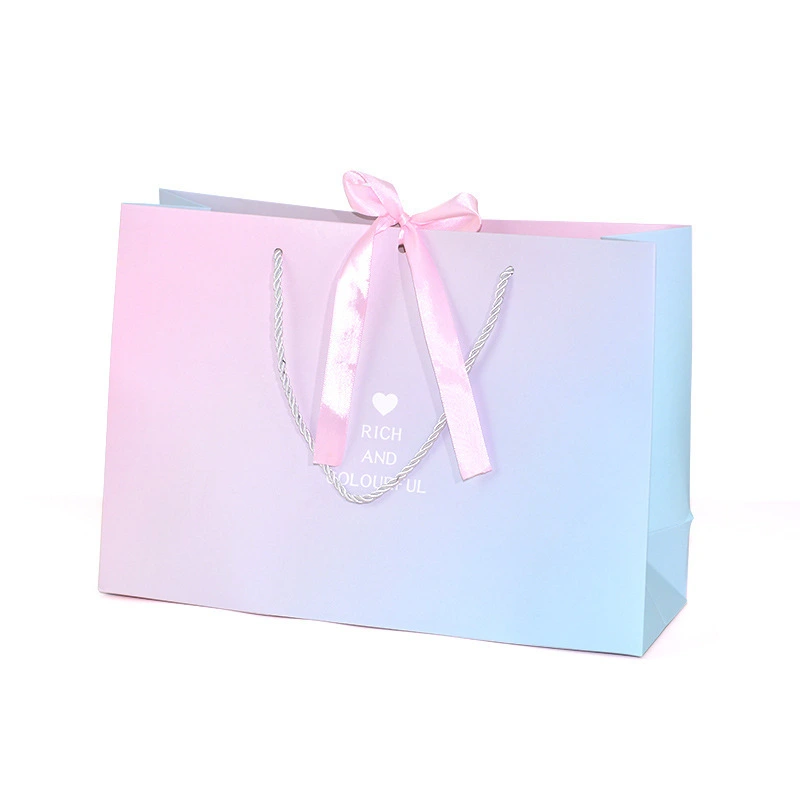 Printed Shopping Paper Bag With Your Own Logo 1