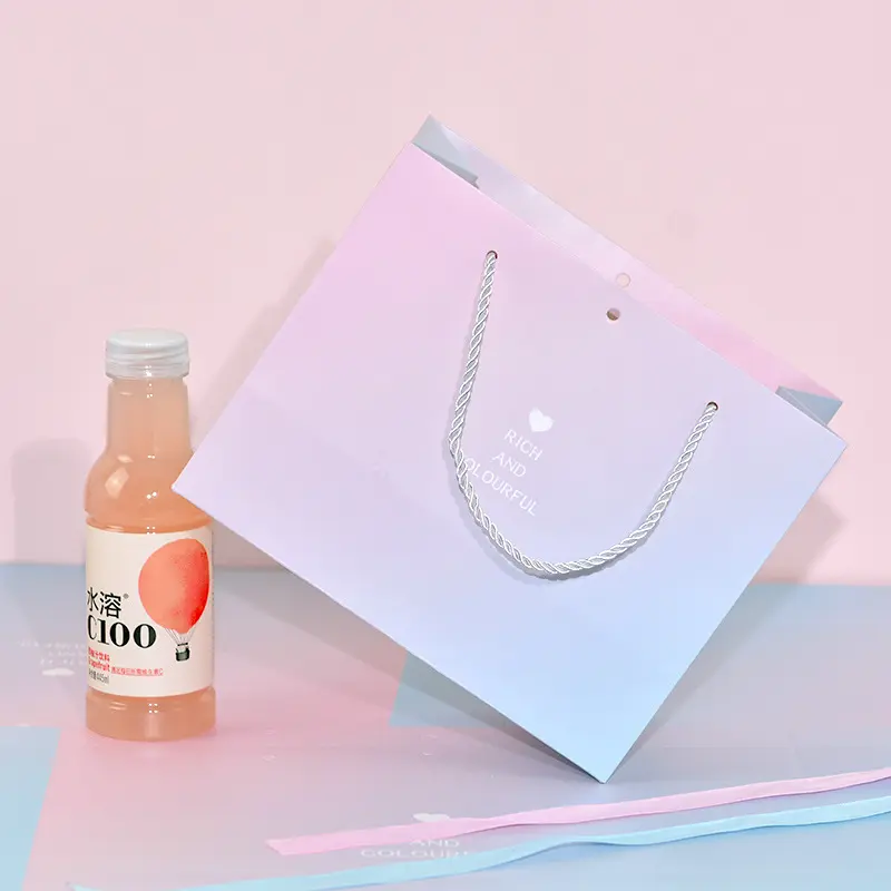 custom 5x7 paper bags packing supply for shopping 2
