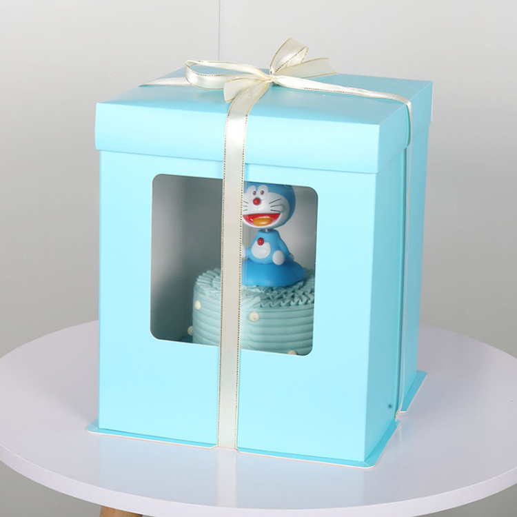 Tall Cake Box With Clear Window 1