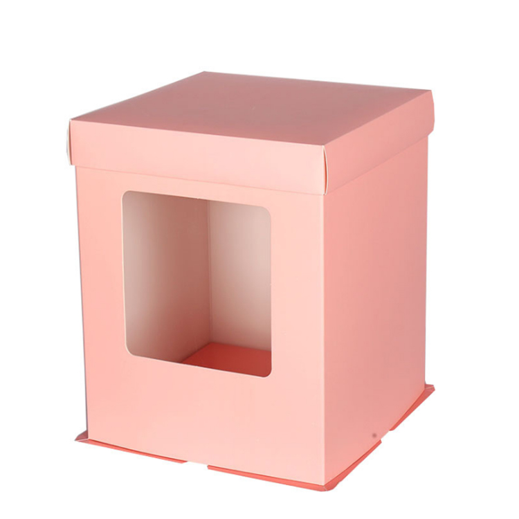 Tall Cake Box With Clear Window 4