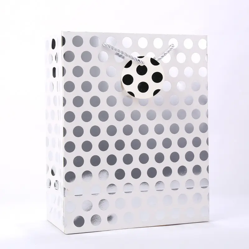 Welm waterproof brown paper gift bags food for shopping 7
