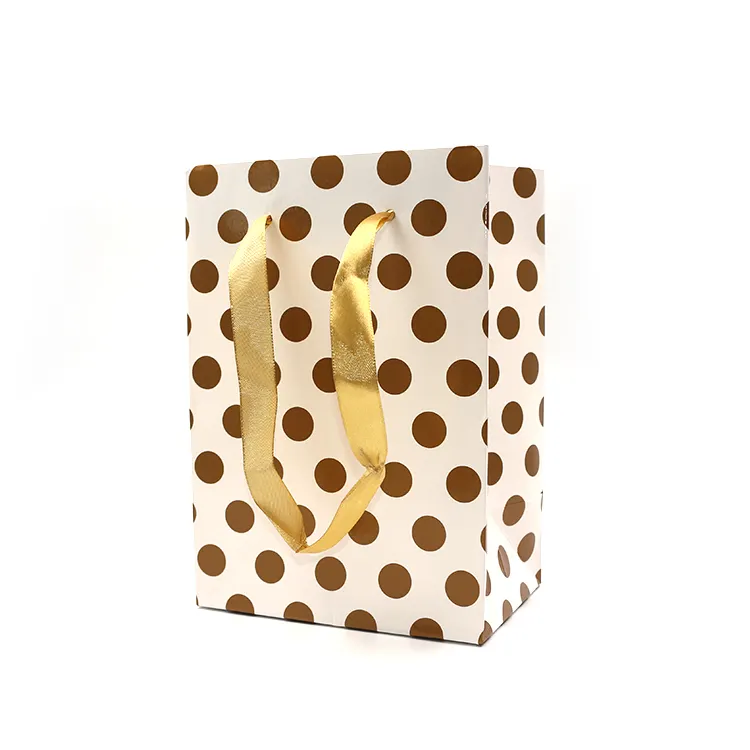 Welm waterproof brown paper gift bags food for shopping 5