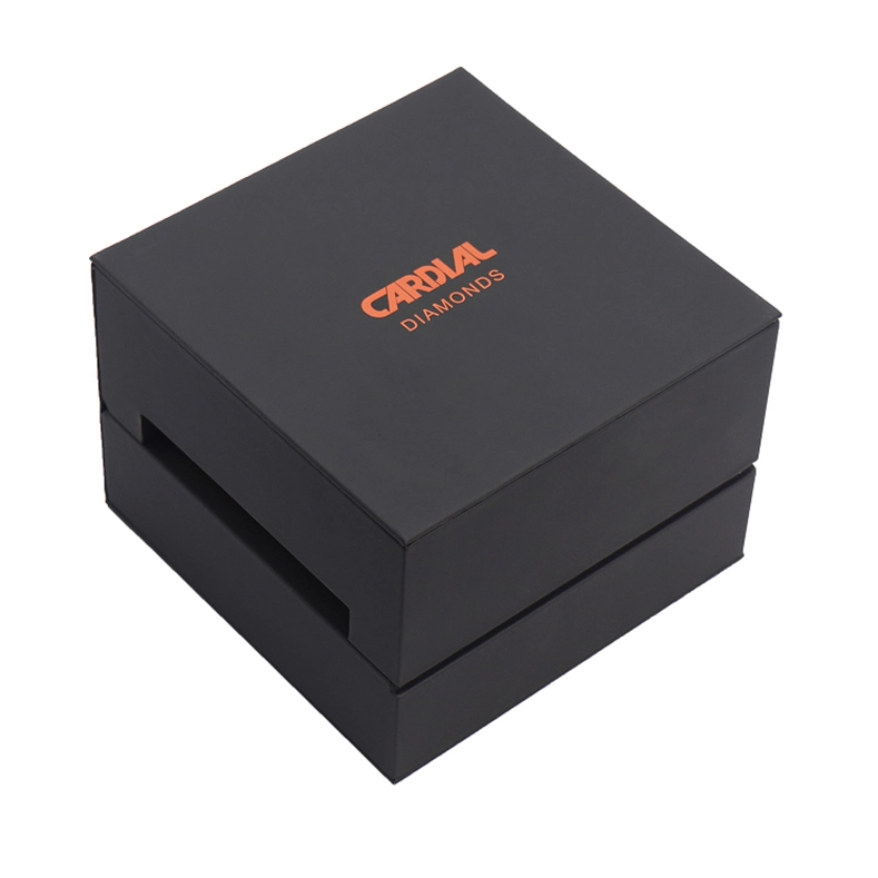 Custom Logo Modern Luxury Single Paper Cardboard Wrist Watch Box 1