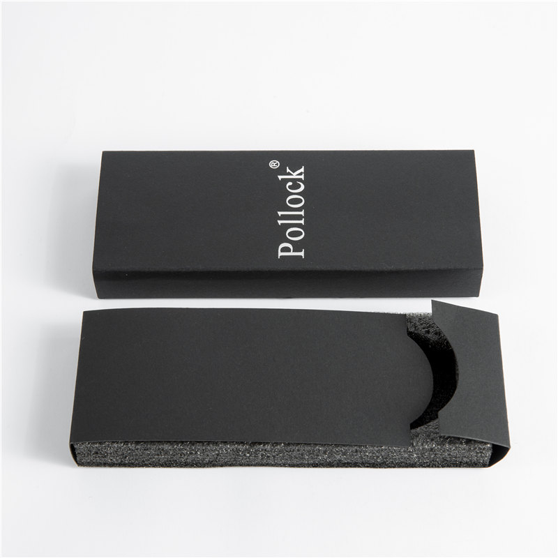 Fashion Style Black Paper Gift Watch Box with Custom Logo 5
