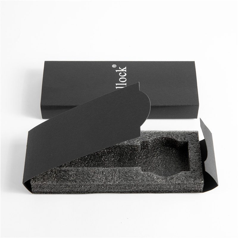 Fashion Style Black Paper Gift Watch Box with Custom Logo 6