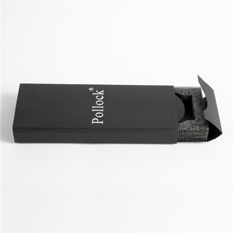 Fashion Style Black Paper Gift Watch Box with Custom Logo 2