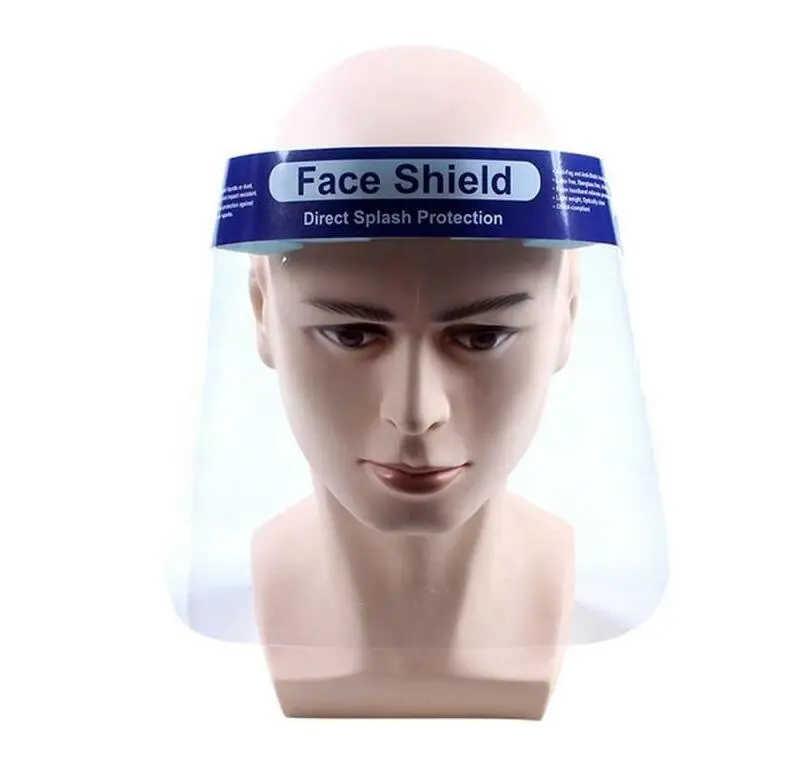 Anti-splash transparent hood head-mounted removable isolation cap full face protective mask 1