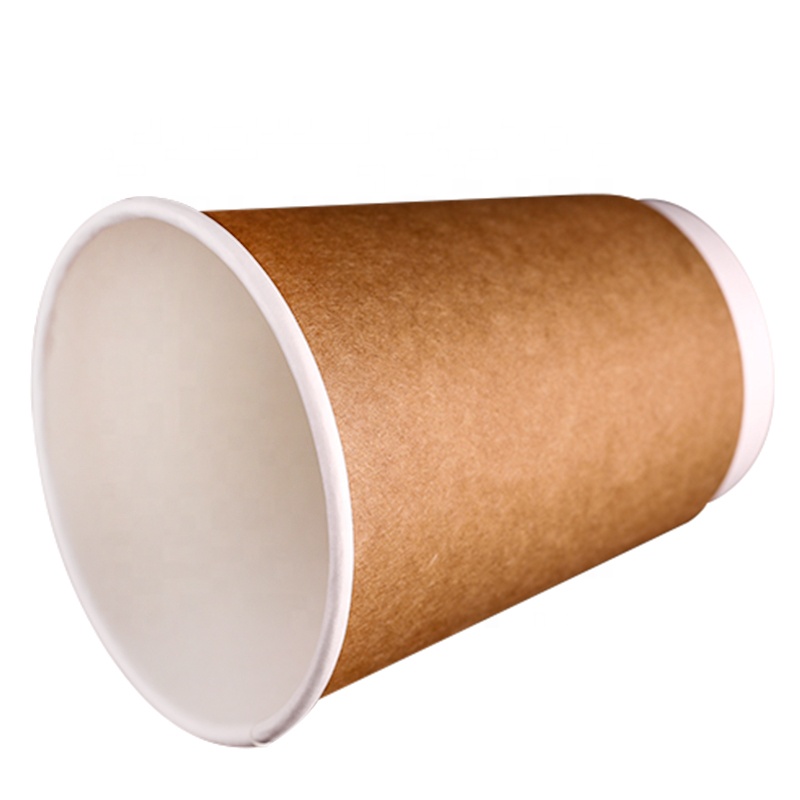High Quality Disposable Cold Drink Double Wall Coffee Paper Cup 3