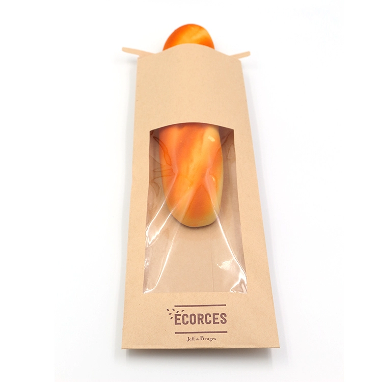 Custom Design Printed Bakery French Kraft Paper Packaging 1