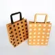 Welm shopping discount paper shopping bags with gold logo print for sale 5