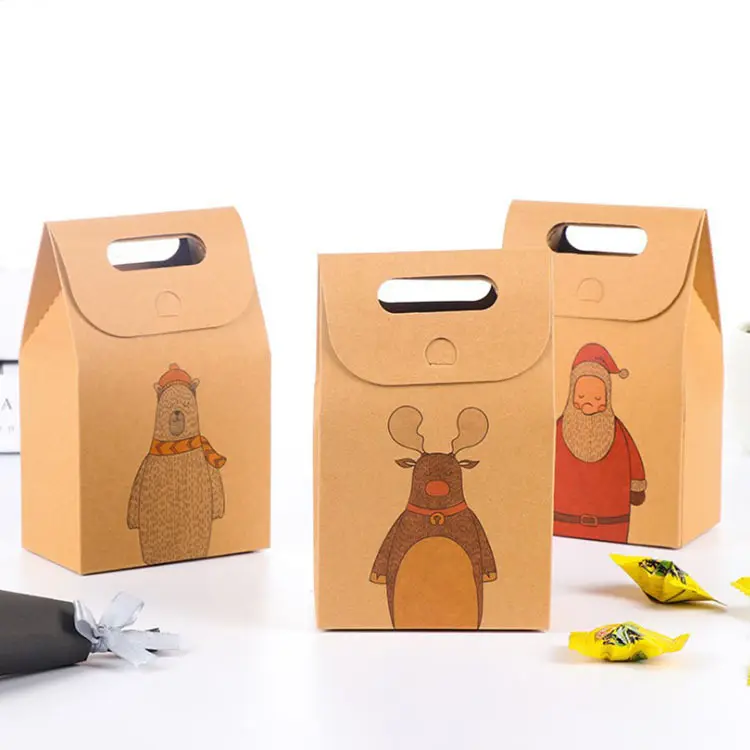 wholesale plain brown grocery bags gift company for sale 6